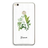 CaseCompany Green Brush: Huawei Ascend P8 Lite (2017) Transparant Hoesje