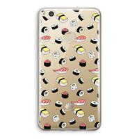 CaseCompany Sushi time: Huawei Ascend P8 Lite (2017) Transparant Hoesje