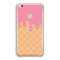 CaseCompany Ice cream: Huawei Ascend P8 Lite (2017) Transparant Hoesje