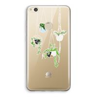 CaseCompany Hang In There: Huawei Ascend P8 Lite (2017) Transparant Hoesje