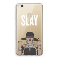 CaseCompany Slay All Day: Huawei Ascend P8 Lite (2017) Transparant Hoesje