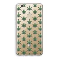 CaseCompany Weed: Huawei Ascend P8 Lite (2017) Transparant Hoesje