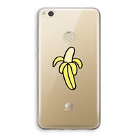 CaseCompany Banana: Huawei Ascend P8 Lite (2017) Transparant Hoesje