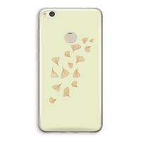 CaseCompany Falling Leaves: Huawei Ascend P8 Lite (2017) Transparant Hoesje