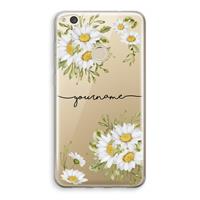 CaseCompany Daisies: Huawei Ascend P8 Lite (2017) Transparant Hoesje
