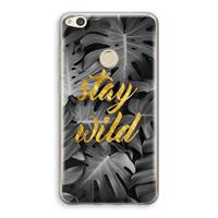 CaseCompany Stay wild: Huawei Ascend P8 Lite (2017) Transparant Hoesje