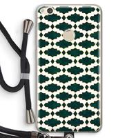 CaseCompany Moroccan tiles: Huawei Ascend P8 Lite (2017) Transparant Hoesje met koord