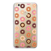 CaseCompany Donuts: Huawei Ascend P8 Lite (2017) Transparant Hoesje