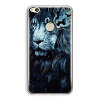 CaseCompany Darkness Lion: Huawei Ascend P8 Lite (2017) Transparant Hoesje