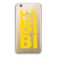 CaseCompany Habibi Blue: Huawei Ascend P8 Lite (2017) Transparant Hoesje