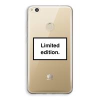 CaseCompany Limited edition: Huawei Ascend P8 Lite (2017) Transparant Hoesje
