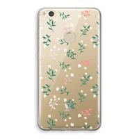 CaseCompany Small white flowers: Huawei Ascend P8 Lite (2017) Transparant Hoesje