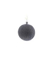 COTTON BALL LIGHTS kerstbal grijs - Mid Grey