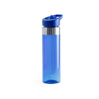 Bellatio Design Bidon/drinkfles/waterfles 650 ml blauw van kunststof -