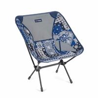 Helinox Chair One Campingstuhl blue bandana quilt / black