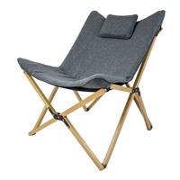 Bo-Camp Wembley Urban Outdoor relaxstoel (Hoogte: 80 cm, Kleur: grijs)