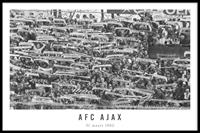 Walljar | Ingelijste poster AFC Ajax supporters '82