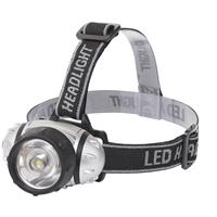 BES LED Led Hoofdlamp - Aigi Hitro - Waterdicht - 50 Meter - Kantelbaar - 1 Led - 1.8w - Zilver Vervangt 13w