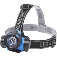 BES LED Led Hoofdlamp - Aigi Crunli - Waterdicht - 50 Meter - Kantelbaar - 1 Led - 0.8w - Blauw Vervangt 7w