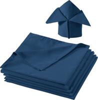 REDBEST Serviette 6er-Pack Seattle dunkelblau