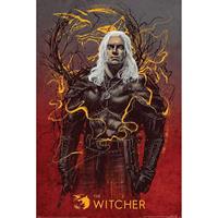 Pyramid The Witcher Geralt The Wolf Poster 61x91,5cm