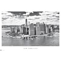 Merkloos Grupo Erik New York City Airview Poster 91,5x61cm