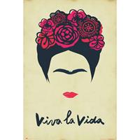 Grupo Erik Frida Kahlo Viva La Vida Poster 61x91,5cm