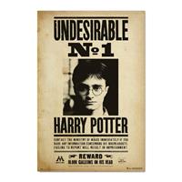 Merkloos Grupo Erik Harry Potter Undesirable No 1 Poster 61x91,5cm