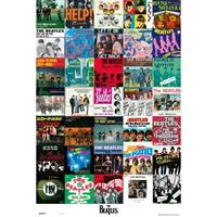 Merkloos Grupo Erik Beatles Singles Poster 61x91,5cm