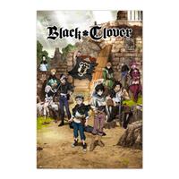 Merkloos Grupo Erik Black Clover Black Bull Squad And Yuno Poster 61x91,5cm