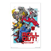 Grupo Erik Transformers Roll Out Poster 61x91,5cm
