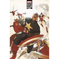 Merkloos Grupo Erik Marvel 80 Years Avengers Poster 61x91,5cm
