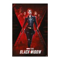 Merkloos Grupo Erik Marvel Black Widow Poster 61x91,5cm