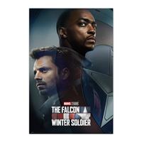 Merkloos Grupo Erik Marvel Falcon And Winter Soldier Poster 61x91,5cm