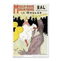 Merkloos Grupo Erik Moulin Rouge La Goulue Poster 61x91,5cm