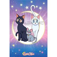 Abystyle Sailor Moon Luna Artemis And Diana Poster 61x91,5cm