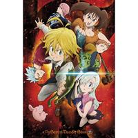 Abystyle The Seven Deadly Sins Characters Poster 61x91,5cm