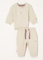 Tommy Hilfiger Essential Crew Tracksuit Infant, Bruin