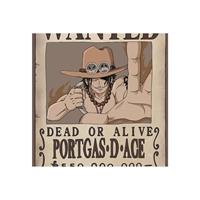 ABYstyle Poster One Piece Wanted Ace 61x91,5cm