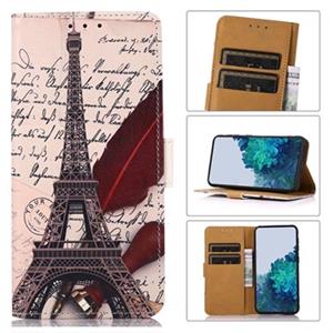 Glam Series Motorola Moto G22 Wallet Case - Eiffeltoren