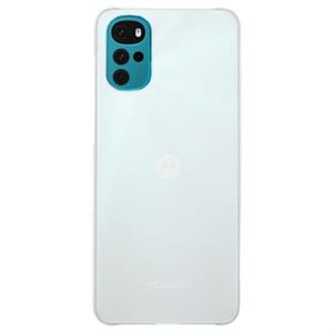 Motorola Moto G22 Rubberen Plastic Case - Doorzichtig