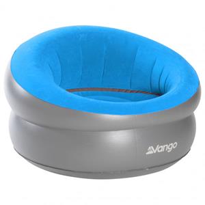 Vango Inflatable Donut Flocked Chair - Campingstoel grijs/blauw