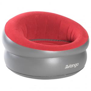 Vango - Inflatable Donut Flocked Chair - Campingstuhl grau/rot