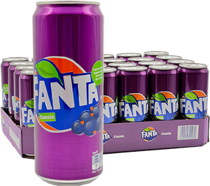Fanta Cassis 0,33 Liter Dose, 24er Pack