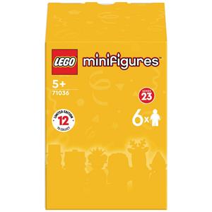 LEGO 71036 Serie 23, verpakking van 6 stuks