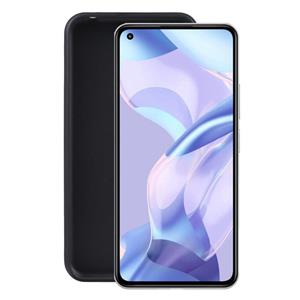 huismerk TPU-telefooncase voor Xiaomi MI 11 Lite 5G (mat zwart)