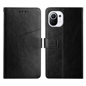 huismerk Voor Xiaomi Mi 11 y Stitching horizontale flip lederen telefoonhoesje