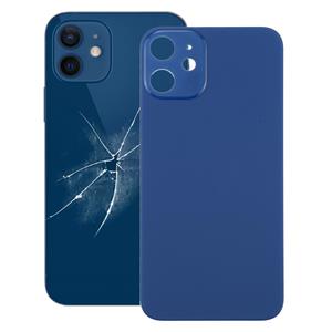 huismerk Eenvoudige vervanging back-batterijhoes voor iPhone 12(Blauw)