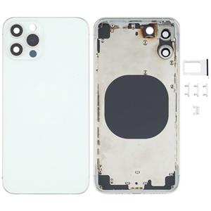 huismerk Achterkant behuizing cover met uiterlijk imitatie van de iPhone 12 Pro voor iPhone X (Wit)