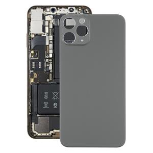 huismerk Batterij achterkant voor iPhone 12 Pro Max (Grafiet)